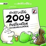 Nichtlustig: Nichtlustig Postkartenkalender 2009von "Joscha Sauer"