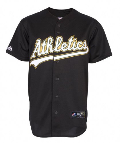 Oakland Athletics Replica Alternate 1 Jersey - Black Medium