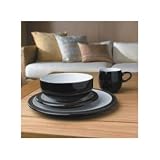 Denby - Jet Black - 16 Piece Dinner Set (CL)