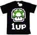 Nintendo Mario 1up Extra Life Mushroom Adult T-shirt