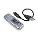 BestDealUSA Durable USB Powered Electronic Cigarette Lighter Rechargeable Silver