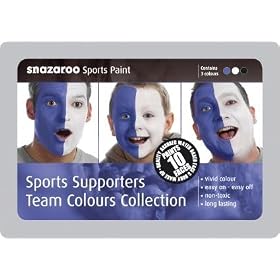 Sports Supporters Face Paints | Supporters Tin Kit
