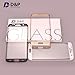 Samsung S7 edge Screen Protector, D&P Full Screen Tempered Glass Screen Protector for S7 edge (Gold frame)