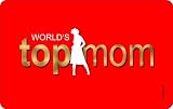 Geschenkidee zum Muttertag! Frühstücksbrettchen -Motiv: "Top Mom"