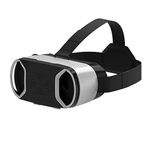VersionTech VRX05 4th Gen Virtual Reality VR Headset Goggles for Samsung Galaxy S7 Edge/S7/Note 4 iPhone 7 Plus/7/6 Plus/6/6S and Other Smartphone