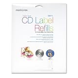 Memorex White CD-R Labels (3202-0412, 50-Count)