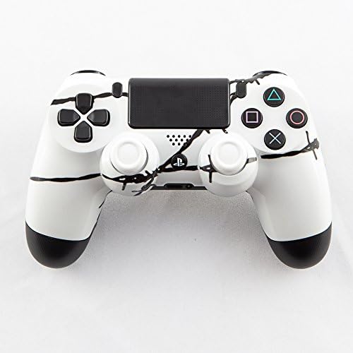 White Shadow Wire PS4 Custom Controller