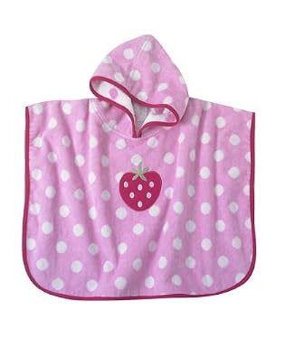 Girls Strawberry Poncho