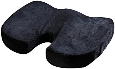 Kairong Memory Foam Orthopedic Seat Pad Best Seat Cushion Slow Rebound Hemorrhoids Mat Color Random