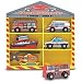 MELISSA & DOUG DELUXE WOODEN RESCUE VEHICLES SET