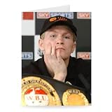 Ricky Hatton - Greeting Card (Pack of 2) - 7x5 inch - Art247 - Standard Size - Pack Of 2