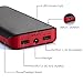 Portable Charger 25000mAh External Battery Pack USB Power Bank for iPhone iPad Smartphone Tablet Camera PSP and More (Black)