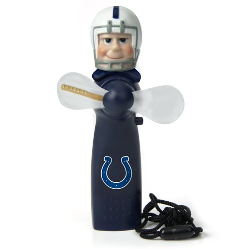 Pack of 2 NFL Indianapolis Colts Magical LED Light-Up Portable Fans