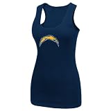 San Diego Chargers Women's Play Time IV Navy Tank Top