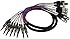 Seismic Audio - SAXT-8x5F - 8 Channel 5' XLR Female to 1/4" TRS Snake Cable