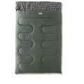 Gelert Lakeside - Double sac de couchage avec capuche (simple couche ) - Vert cypr�s/ Carreaux