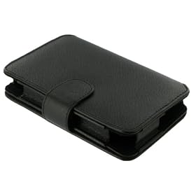 2n1 Combo - Premium Leather Storage Case + Screen Protector - for Garmin nüvi 200W 250W 260W 205W 255W 265 4.3-Inch Widescreen Bluetooth Portable GPS Navigator (GPS Not Included)