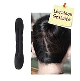 LOT DE 3 : Accessoire pour Cheveu Spécial Chignon - Bandeau avec fente pour réussir toutes vos coiffures
