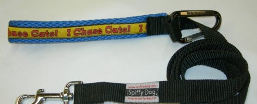I Chase Cats Air Dog Lead Leash Tether Narrow