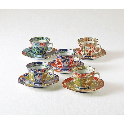 有田焼 古伊万里 コーヒー碗皿揃 50322