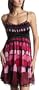 Ruby Rox Junior's Dot Emma Dress,Black/Pink,Small