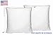 Mybecca 20 X 20 Pillow Insert Sham Square Form Polyester Premium Hypoallergenic Stuffer, Standard/White - Made in USA