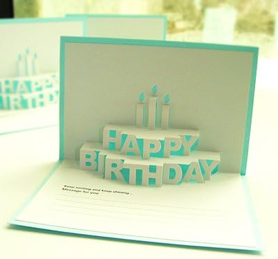 POP-Cake Birthday Card