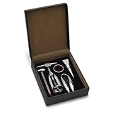 Produkt-Bild: Weinset 4-teilig in Holzbox Korkenzieher Thermometer