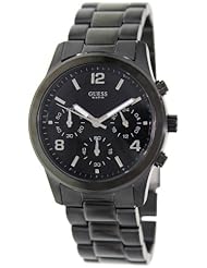 GUESS Black Ion Plated Mixed Metal Ladies Watch W14050L1