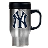 New York Yankees Stainless Steel Travel Mug (Primary Logo)