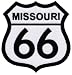 Route 66 Missouri Embroidered Patch Iron-On Highway Road Sign Biker Emblem