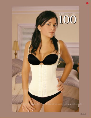 Vedette 100 Latex Vest Waist Cincher Available in Size 30 thru 44