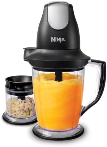 Ninja QB1000 Master Prep Pro Food and Drink Mixer, 10.8 inches high x 7 inches wide x 12 inches long