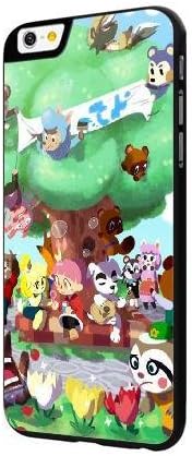 Generic Call Phone Case for iPhone 6 6S Plus 5.5 Inch [Color:Black] ANIMAL CROSSING? SERIES [Numbering:LDKOGJASK3356]
