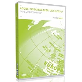 Adobe Dreamweaver CS4 & CS3 Core Video Training (Mac/PC DVD)