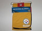 PITTSBURGH STEELERS 30 x 40 Fleece Baby RECEIVING BLANKET
