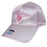 NFL Minnesota Vikings Satin Light Hot Pink Ladies Women Hat Cap Gem Rhinestones