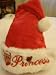 Princess Christmas Santa Red Hat Jewel Little Girl Toddler Holiday Fuzzy Stocking Hat
