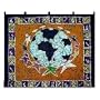 Batik wall hanging, 'Teamwork'