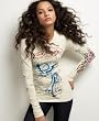 Ed Hardy Long-Sleeved Bluebird Tee