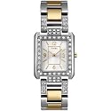 Timex - Exclusivité Amazon - T2N034Pf - Collection Crystal - Quartz Analogique - Montre Femme - 66 Crystal de Swarovski - Boitier en Acier Bicolore - Bracelet en Acier Bicolore