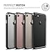 elago iPhone 7 case, [Evo Bumper][Black] - [Superior Edge Protection][Dual Layering][Durable Hardshell]