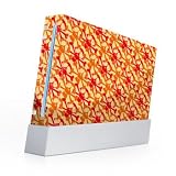 Nintendo Wii Skin + nunchuck skin+ Classic Controller Skin-Skully Orange