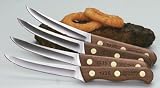 Chicago Cutlery 4-Piece Walnut Tradition Steak Knife Set