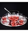 Godinger 11-Piece Optic Crystal Punch Set
