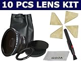10 Pcs Kit For NIKON D90 D80 D3000 D5000 18-55MM PENTAX K-X 18-55MM CANON G ....