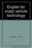 English for motor vehicle technology