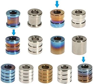 Anodized Titanium Beads (Pre-selected 3 Pack) Pack C