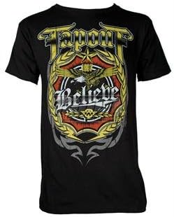 One Punch Tapout Noble Black T-Shirt (NOB) Medium
