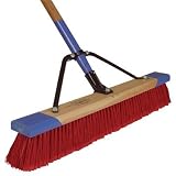 Harper Brush Works 30-Inch  Medium Brissle Deluxe Outdoor Push Broom with Handle Brace # 553130A